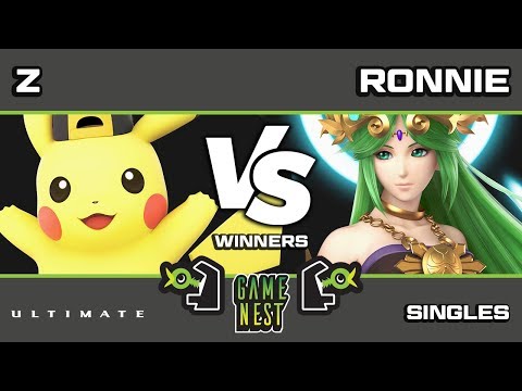 Game Nest Smash It Up: Z (Snake/Pikachu) vs Ronnie (Palutena) - Winners Round 3