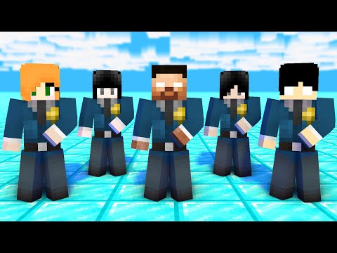 MONSTER SCHOOL : SIMPLE DIMPLE POLICE HEROBRINE FAMILY - MINECRAFT ANIMATION