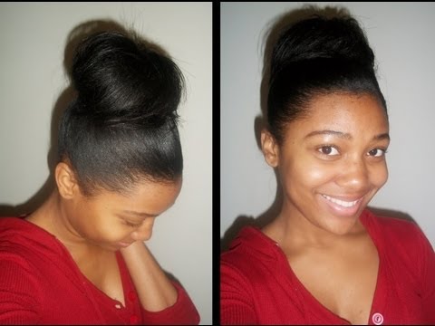 How I Do My BIG Bun (w/out Weave) Video