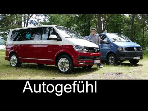 All-new Volkswagen VW Transporter Multivan T6 FULL REVIEW test driven 2016 passenger & commercial