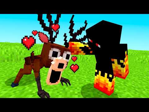 Adopted THE DEER in Minecraft