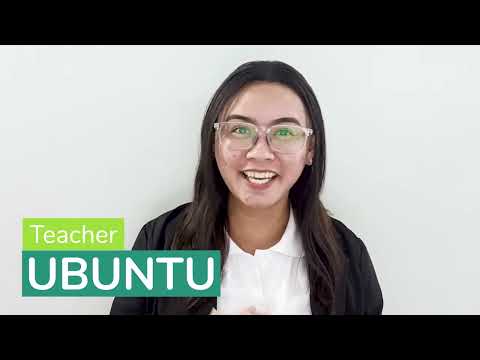 Ubuntuのプロフィール動画