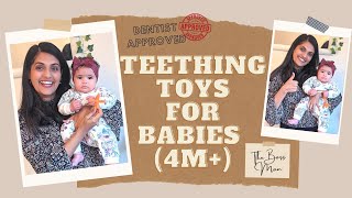 TEETHING TOYS FOR BABIES || DENTIST APPROVED! | Things to co
