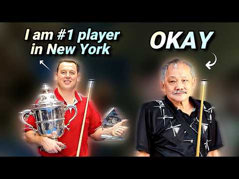 World's Best Efren Reyes Vs No. 1 PLAYER in New York City, USA