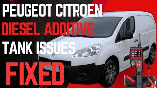 2014 PEUGEOT PARTNER 1.6 HDi DIESEL ADDITIVE TANK REPLACEMENT #youtube #youtubeshorts #viralvideo