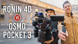 DJI Ronin 4D 8K vs. Osmo Pocket 3 | Matt vs. Matt