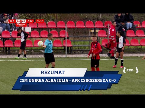 SuperLiga Feminină, Etapa 9: CSM Unirea Alba Iulia - AFK Csikszereda 0-0 (Rezumat, 18.10.2025)