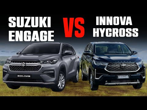 Maruti Suzuki Invicto Vs Toyota Innova Hycross Comparison | Suzuki Invicto New Leaks