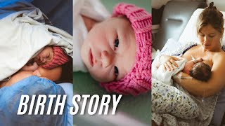 RAW & HONEST BIRTH STORY (Real Footage from Labour & Unplanned C-Section)