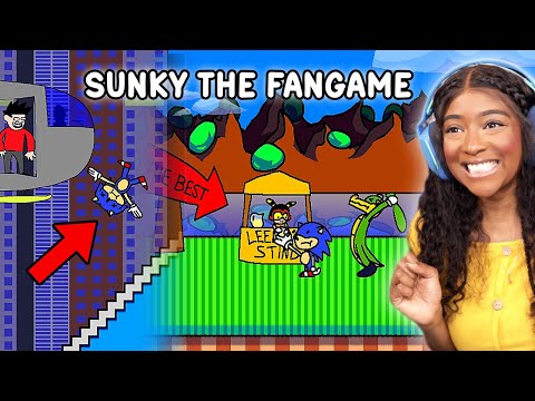 SUNKY IS SO FUNNY!! | Sunky the Fangame