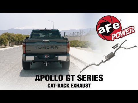 aFe POWER 2022-2024 Toyota Tundra 3.4L (tt) Apollo GT Hi-Tuck Exhaust