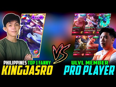 KingJasro Fanny vs. Pro Player (ULVL Member) ~ Mobile Legends
