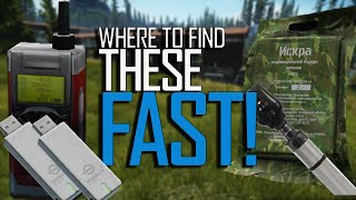 Where To Find FLASH drives , Gasans & Ophthalmoscopes ! - Escape From Tarkov Guides