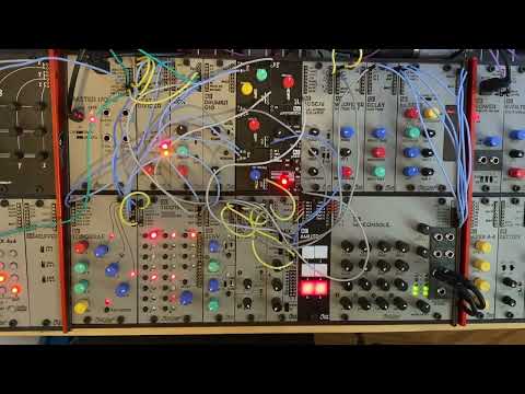 AE Drum Machine Demo, featuring Wonkystuff micro modules
