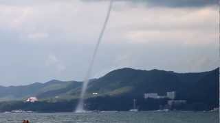 preview picture of video 'Смерч 17.08.12 Туапсинский район (waterspout)'