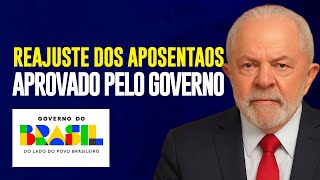 OFICIAL!!  GOVERNO COMUNICA NOVO REAJUSTE DOS APOSENTADOS!!