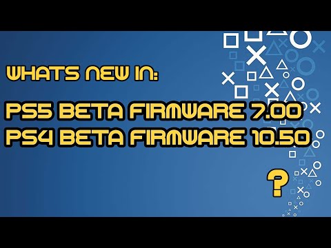 PS4 10.50 BETA UPDATE! | PS5 7.00 BETA UPDATE |  What's new?