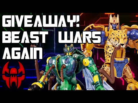 Giveaway! Win Beast Wars Again Cheetor vs Waspinator!