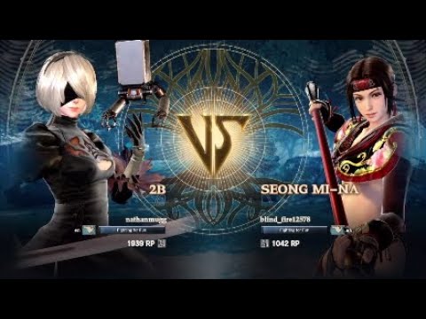 Soul Calibur 6: 2B vs. Seong Mi-Na - 1.7.2019