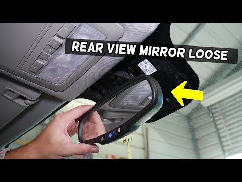 CHEVROLET CRUZE REAR VIEW MIRROR LOOSE VIBRATES FIX