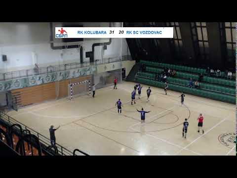 SBRL 9. kolo / SC / RK Kolubara - RK SC Voždovac