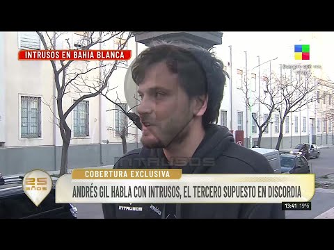 🔥 EXCLUSIVO | ANDRÉS GIL EN INTRUSOS: "ES FALSO LO QUE DICEN DE MI ROMANCE CON GIME ACCARDI"