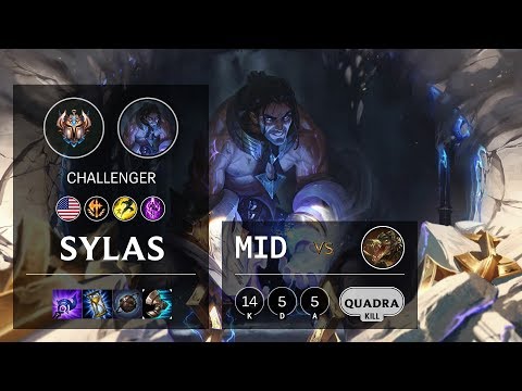 Sylas Mid vs Renekton - NA Challenger Patch 10.5