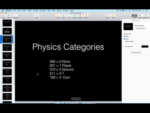 13   SpriteKit Physics Categories Struct