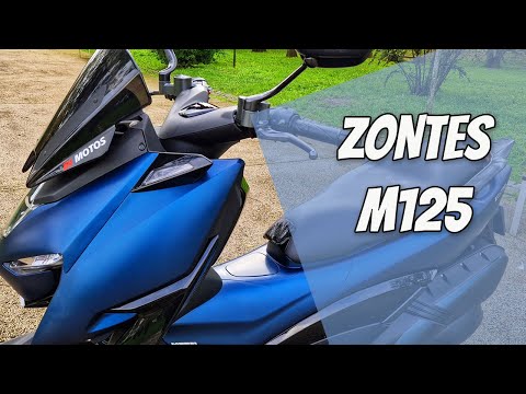 Zontes M125 ★ Test & Probefahrt ★🔥🔴 - ENGLISCH 💯✅