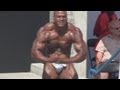 Nate Brock Heavyweight Posing Routine at Muscle Beach 7/4/13 