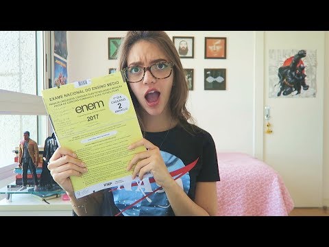 O QUE EU ACHEI DO ENEM 2017? - Um vídeo para te acalmar (Débora Aladim)