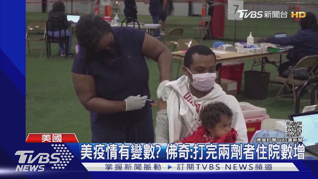 美疫情有變數? 佛奇:打完兩劑者住院數增加