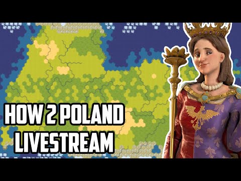🔴LIVE - How 2 Poland - Civ 6 Livestream