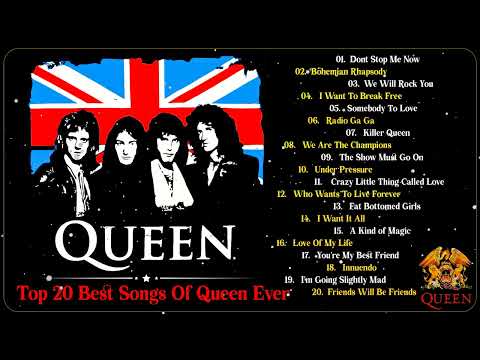 Q U E E N Greatest Hits 2023 | Top 20 Best Songs Of Queen Ever | Queen Greatest Hits Playlist 2023