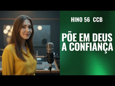 Hino 56 CCB - Põe em Deus a Confiança