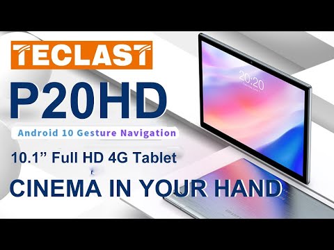 Teclast P20HD Tablet PC Android 10 Tablet PC Unboxing and Review