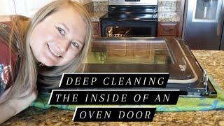 Deep Cleaning Oven Door (Frigidaire Gallery Style)