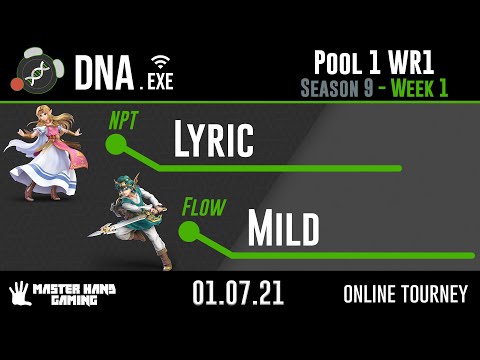 DNA.EXE S9:W1 - NPT | Lyric (Zelda) vs Flow | Mild (Hero) - Pool 1 WR1