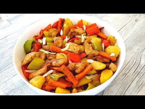 How To Make Chicken Stir-fry With Vegetables