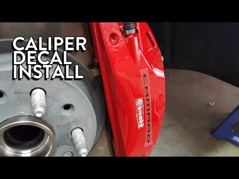 Guide: Installing Caliper Decals
