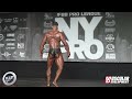 Camilo Diaz 3rd Place Classic Physique Divsion 2022 NY Pro