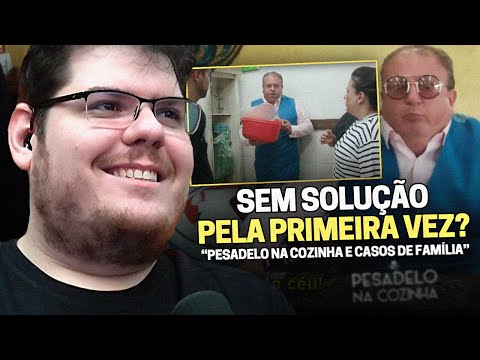 CASIMIRO REAGE: PESADELO NA COZINHA - NINAS RESTAURANTE (4ª TEMPORADA) | Cortes do Casimito