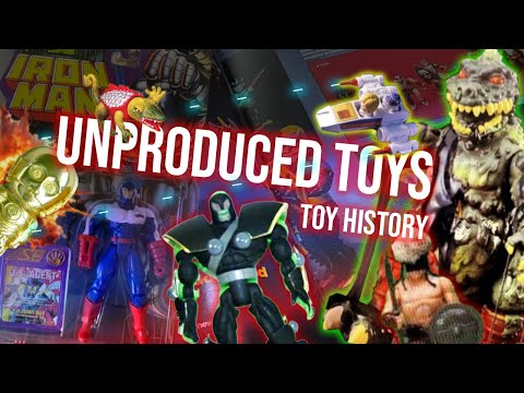 UNPRODUCED TOYS - Star Wars, Thundercats, Iron Man, Dungeons & Dragons - TOY HISTORY EP.53