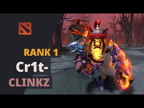 Cr1t- (Rank 1) plays Clinkz Dota 2 Full Game