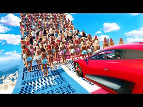 I Ended 4,990,456 Lives By Testing Water Ragdoll Physics During a Tsunami in GTA 5