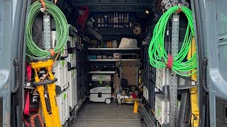 Work Van Tour! Bott Smartvan setup for carpentry and remodeling busine