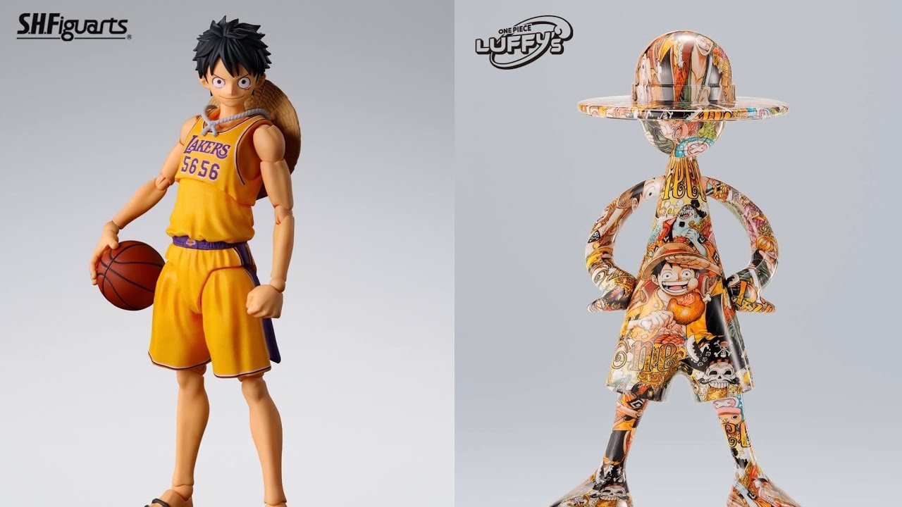New Sh Figuarts One Piece NBA collaboration action figures revealed 