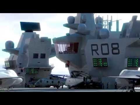 HMS Queen Elizabeth Class Aircraft Carriers CGI Animated Movie