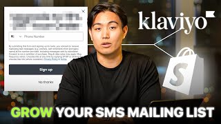 How to Grow Your SMS Mailing List for Your Shopify Brand (Without Sacrificing Email Growth!)