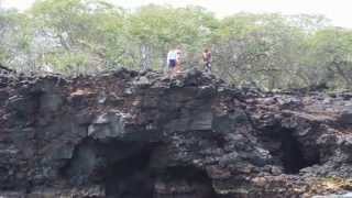 preview picture of video 'Big Island Hawaii Cliff Jump'